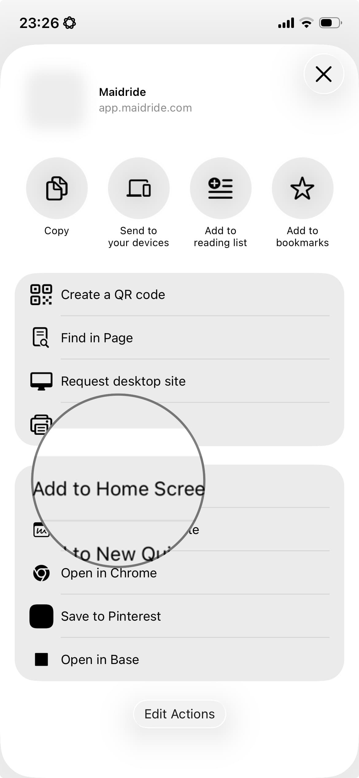 iPhone Installation Step